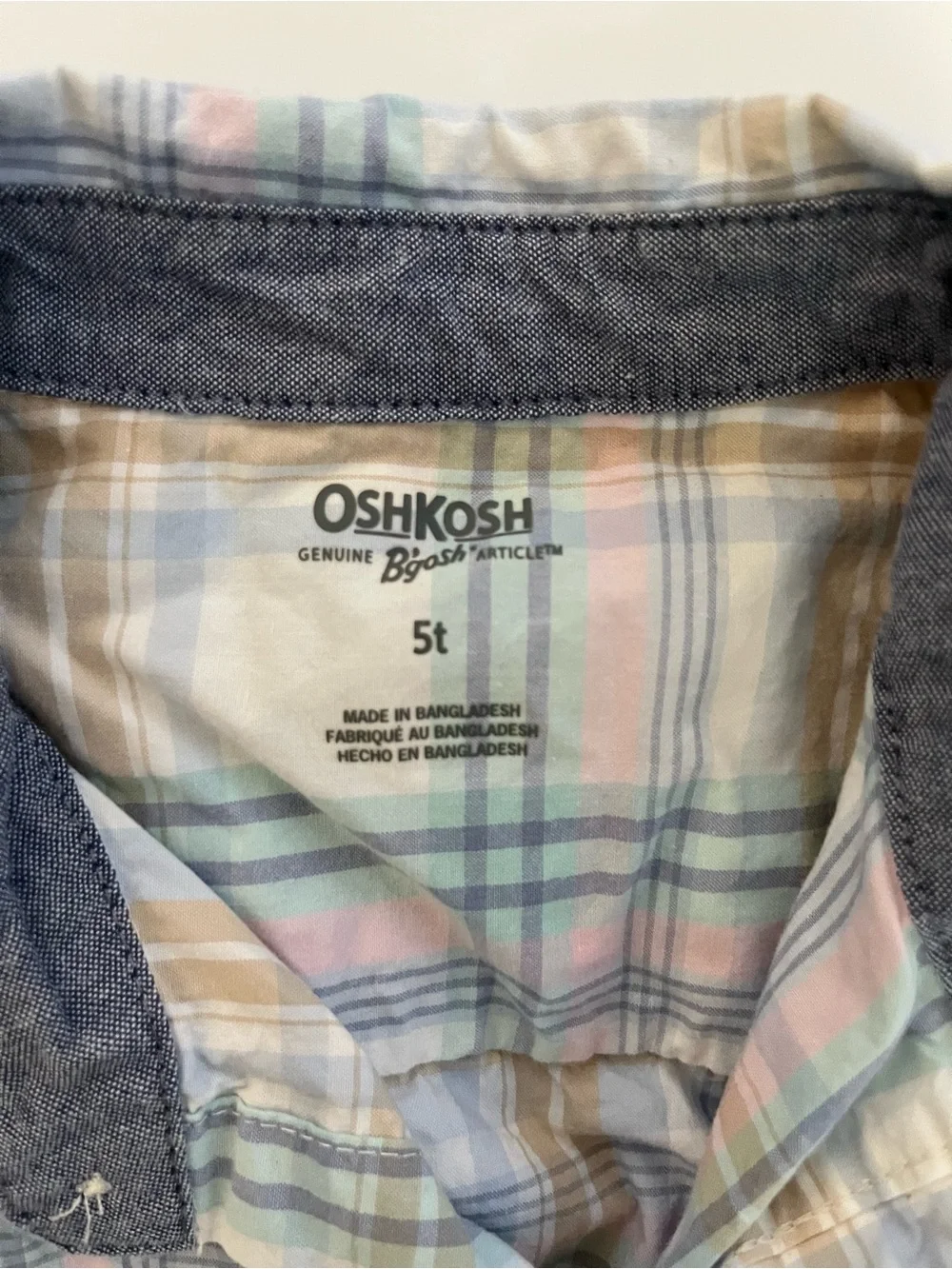 N/A classic plaid